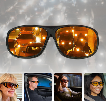 Okulary SafeVision™ - Koniec z Oślepianiem po Zmroku